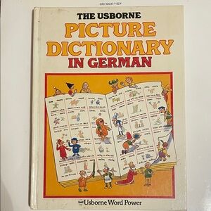 The Usborne Picture‎ Dictionary in German